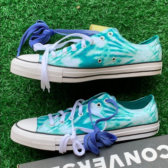 CONVERSE CTAS OX MALACHITE/GAME ROYAL/WHITE MEN’S - Picture 12 of 16